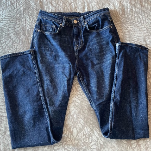 Zara Denim - ZARA Classic Blue Denim Women's Jeans Slim Fit
